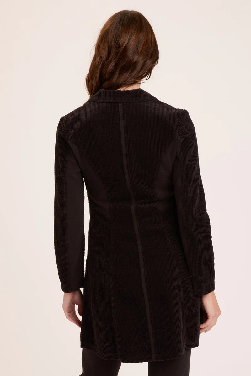 XCVI Woodsworth Long Coat Black