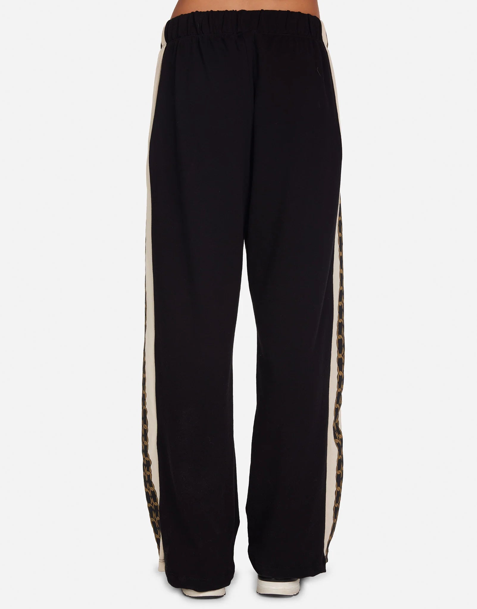 Lauren Moshi Destri Gold Chain Peace Pant