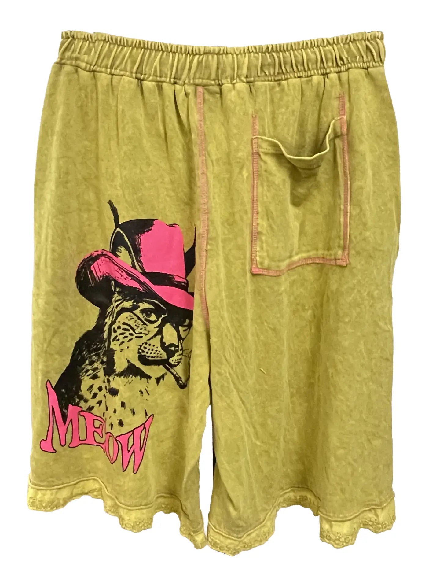 The Smokin Meowdy Cat Shorts