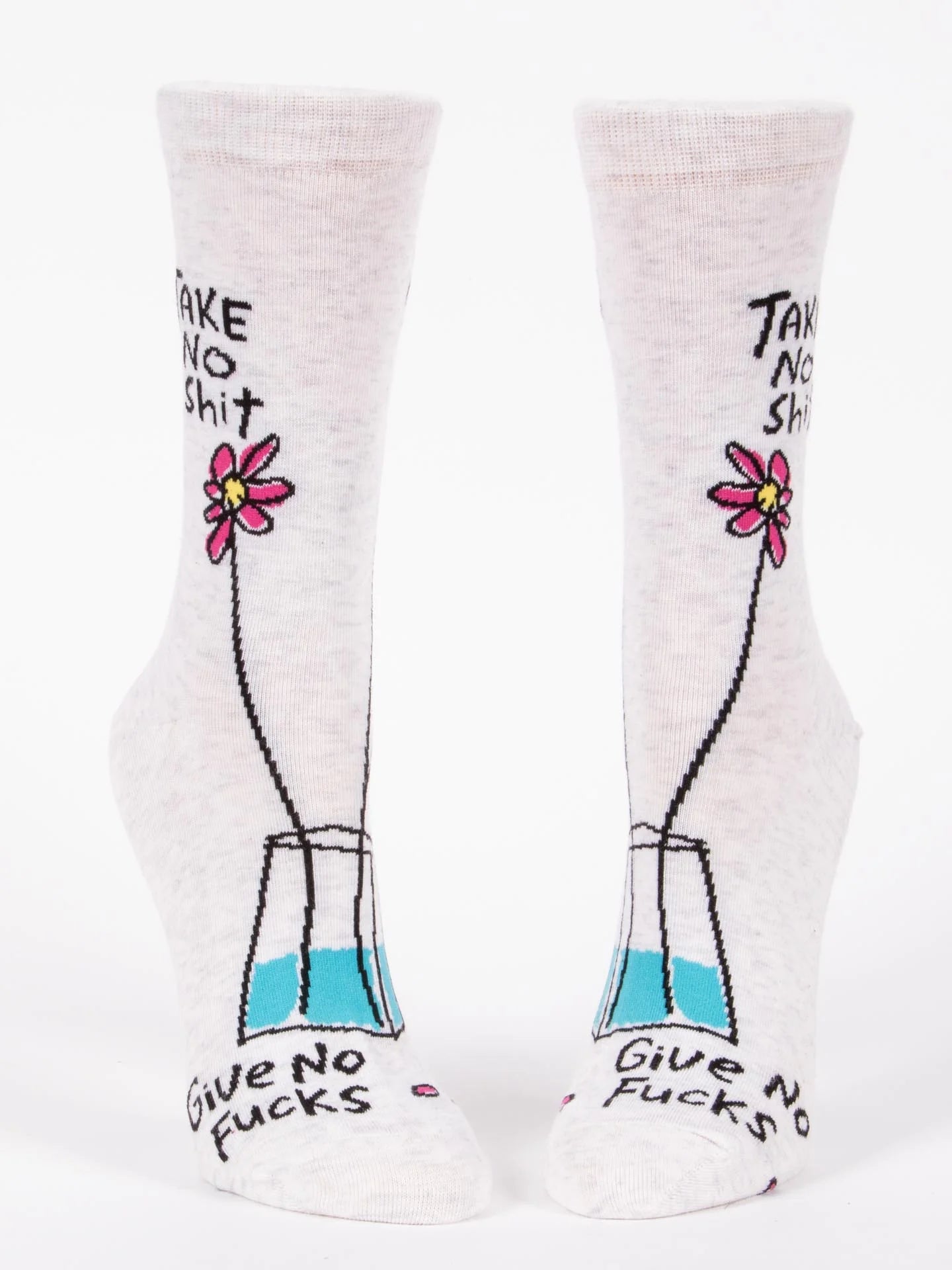 Living Royal Take No Shit Give No F**ks Crew Socks
