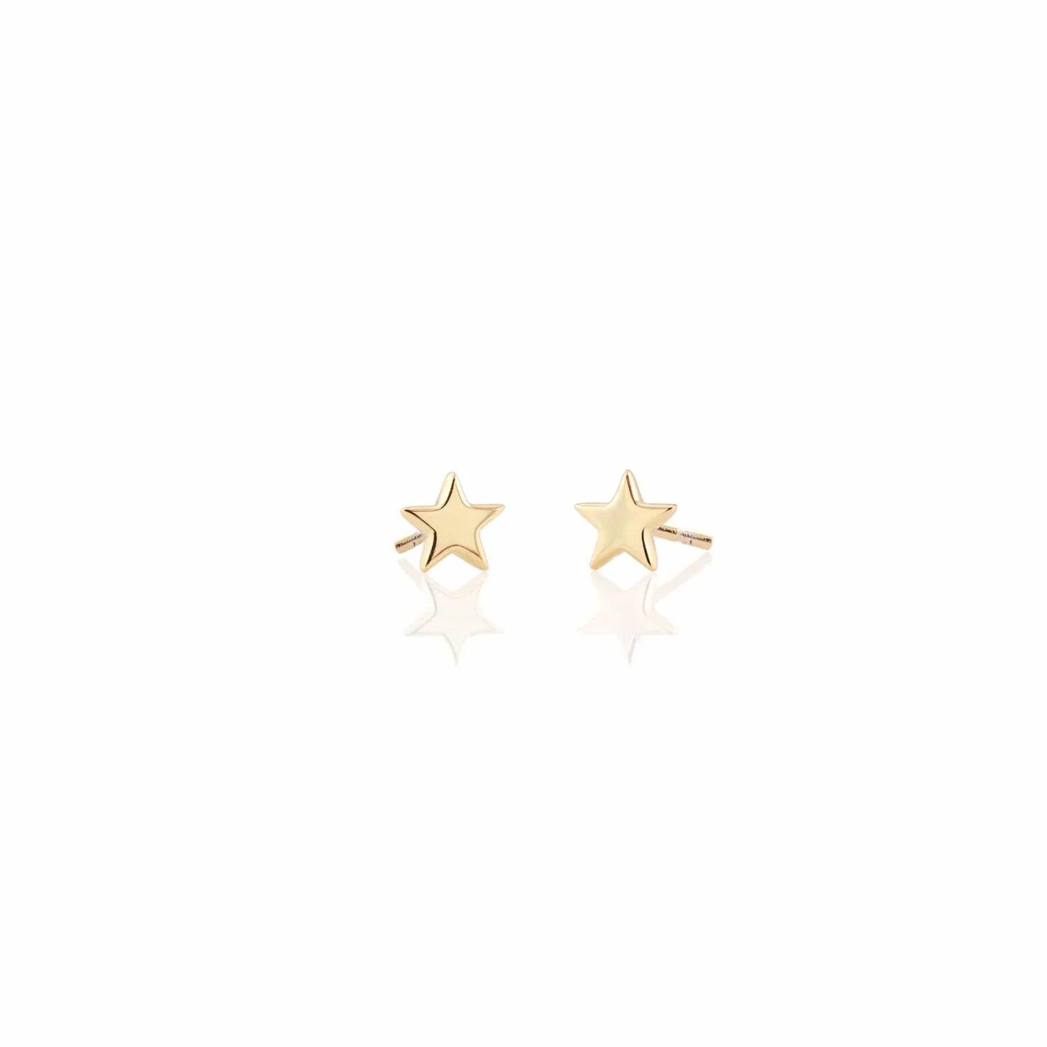 Kris Nations Star Stud Earrings 18K Gold Vermeil