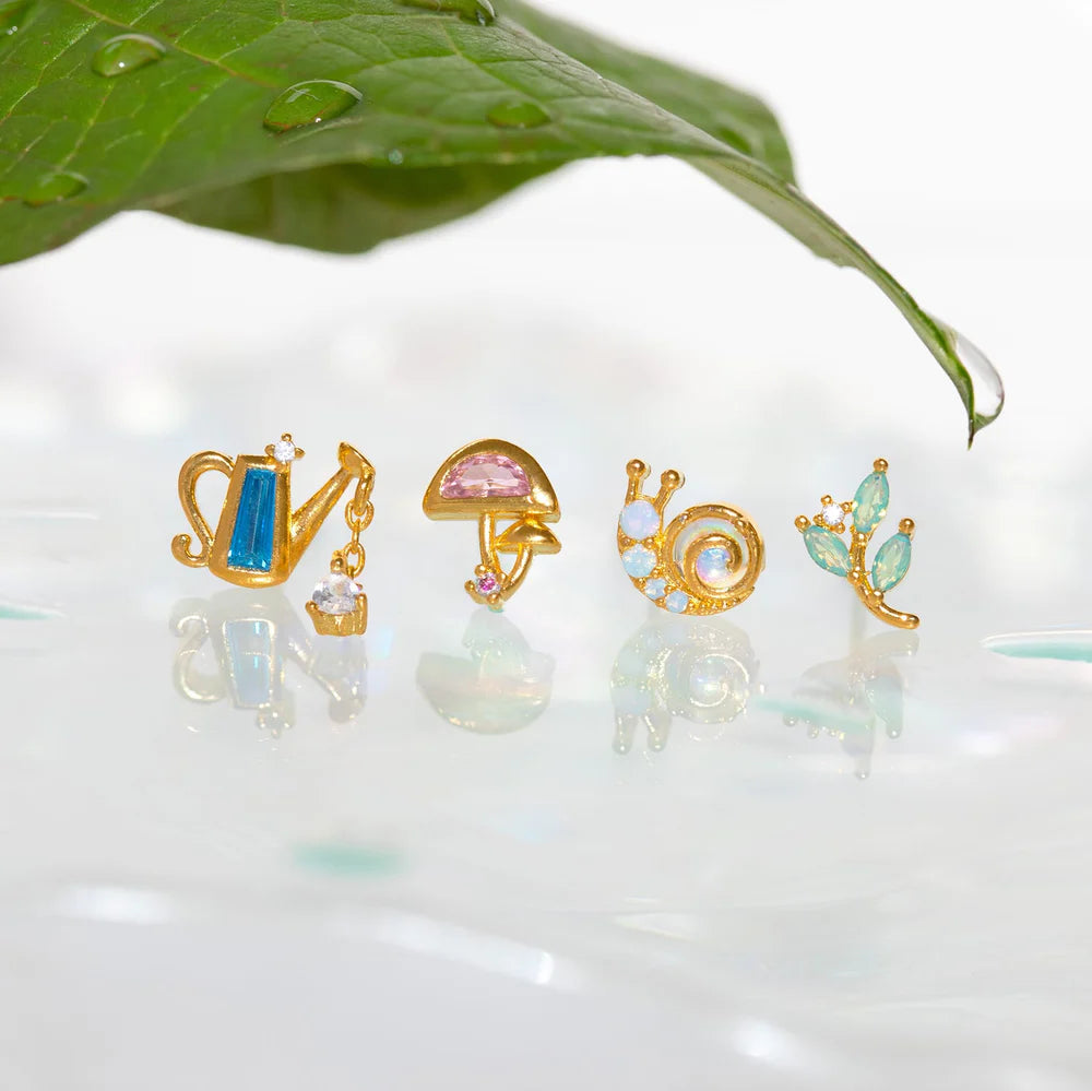 Girls Crew Garden Girl Stud Set