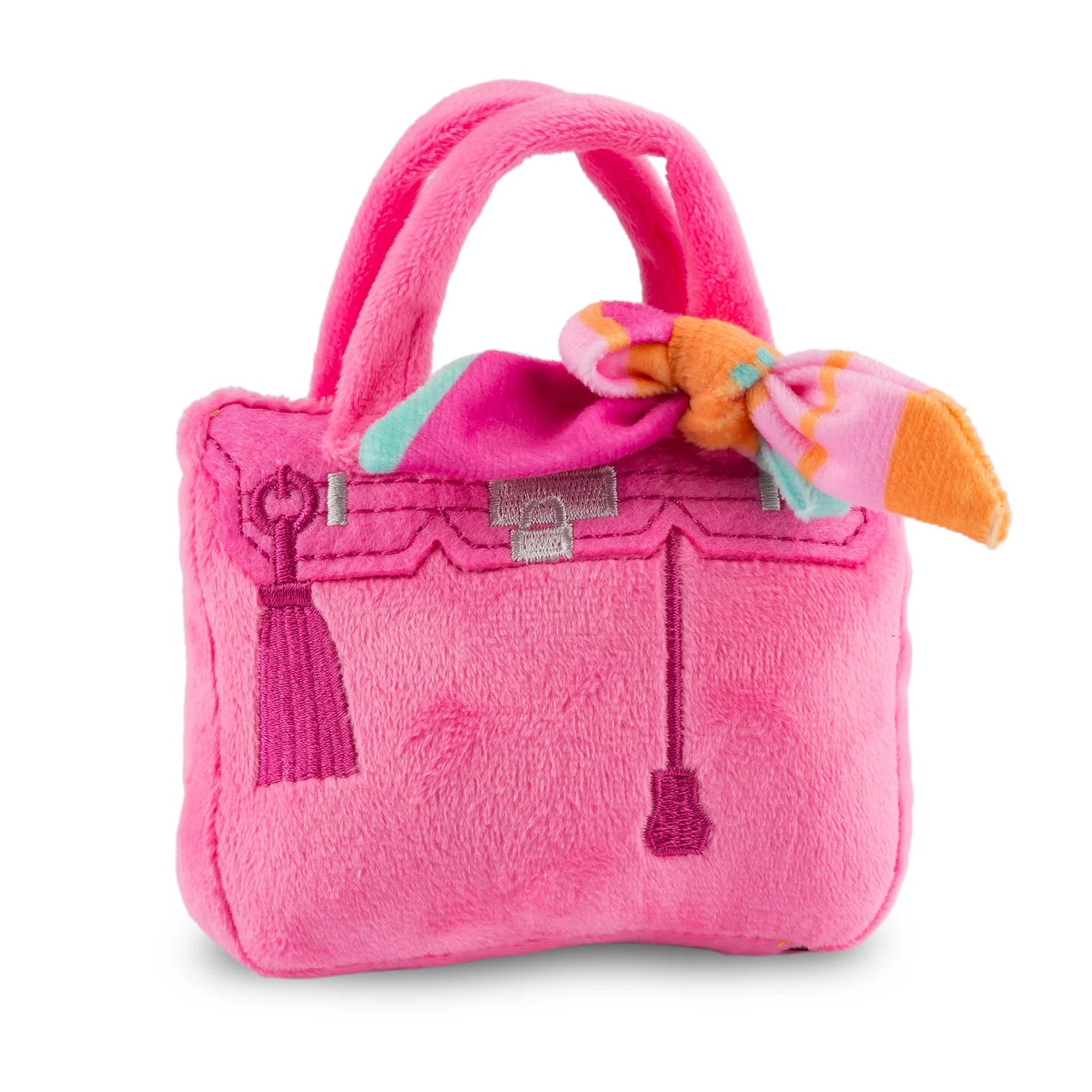 The Barkin Bag Plush Chew Toy Chic Doggie