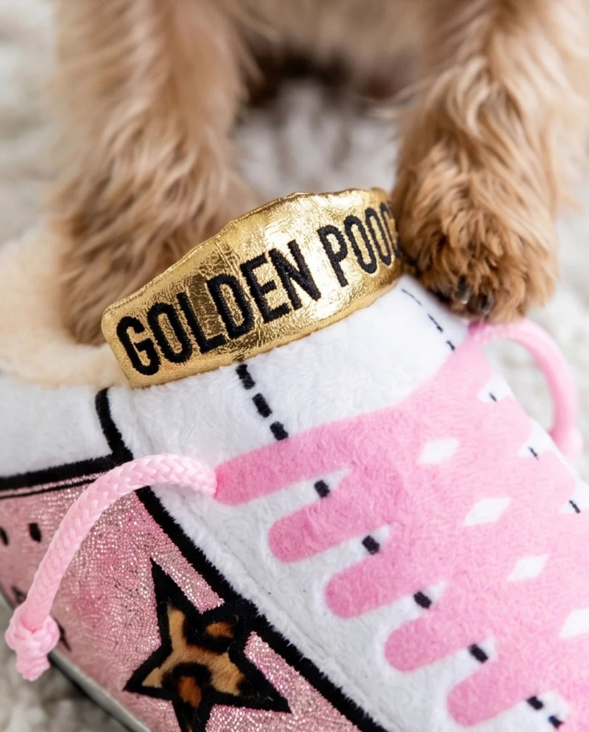 Golden Pooch Tennis Shoe ~ Pink