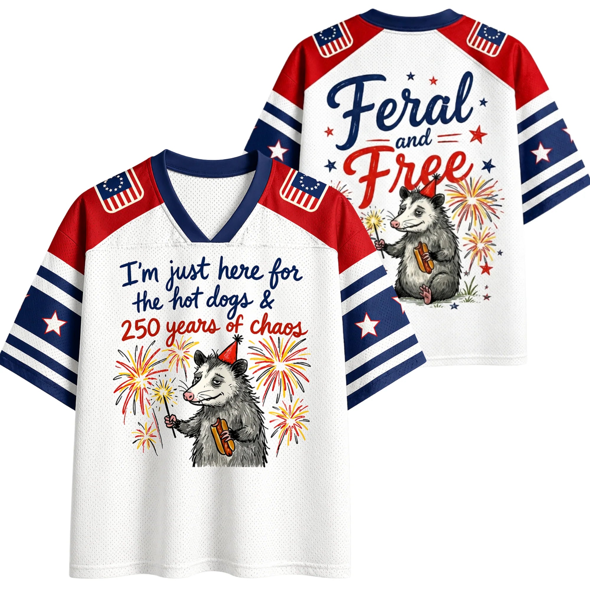 Here For The Hot Dogs Possum Jersey PREORDER