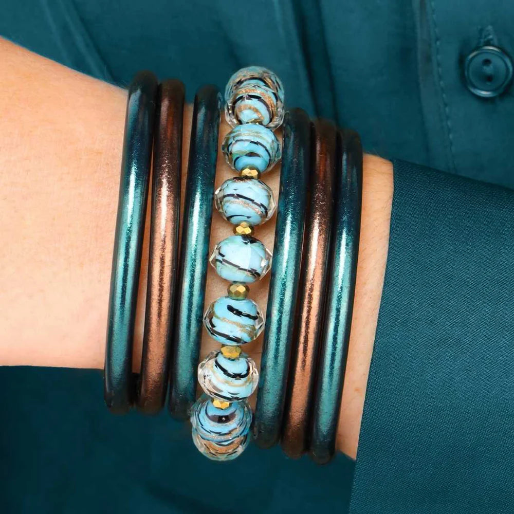 BuDha Girl Lagoon Beaded Bracelet