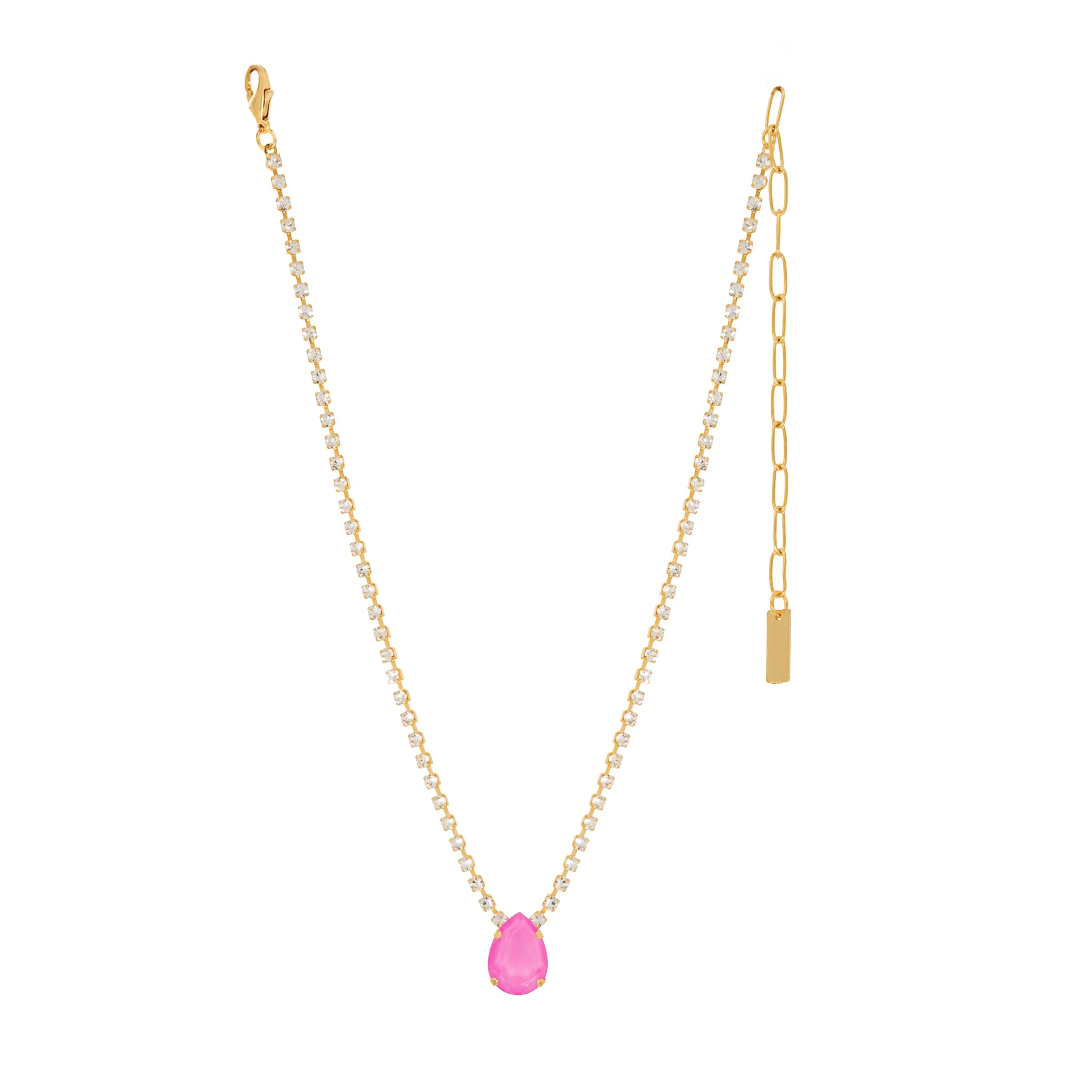 TOVA Millie Necklace Fairy Dust Pink