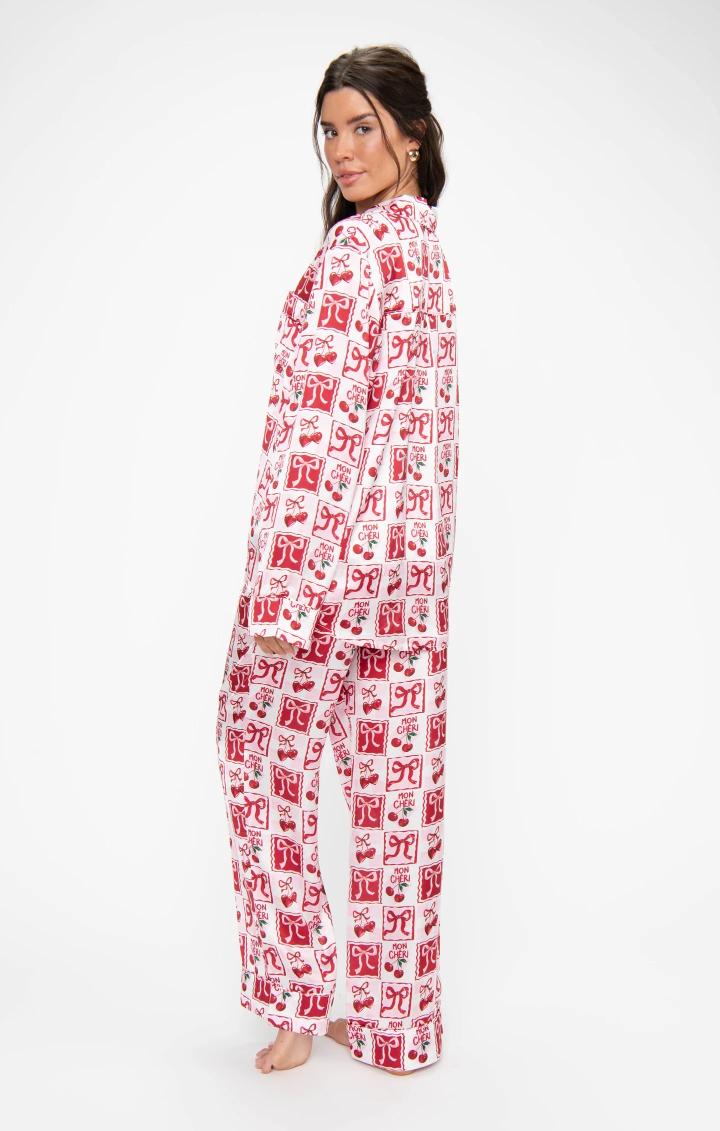 Show Me Your Mumu Classic PJ Set Mon Cheri Silky