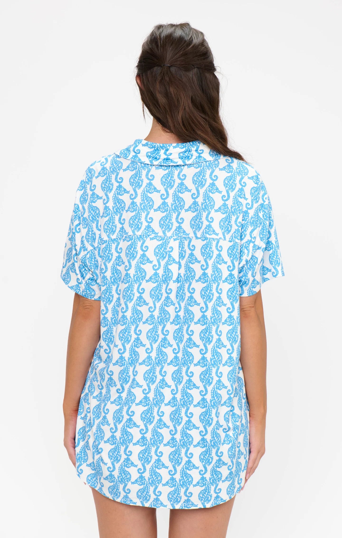 Show Me Your Mumu Sunday Morning PJ Set Seahorse Jersey