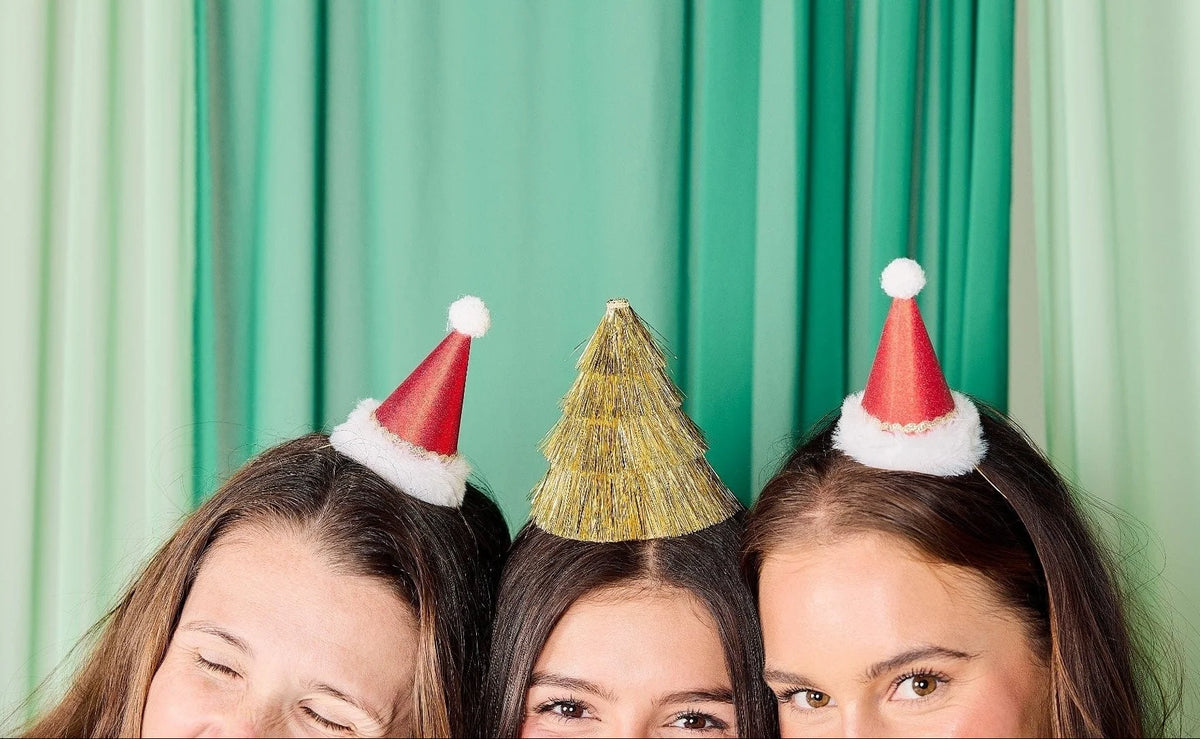 Packed Party Mini Santa Hat Set (8)