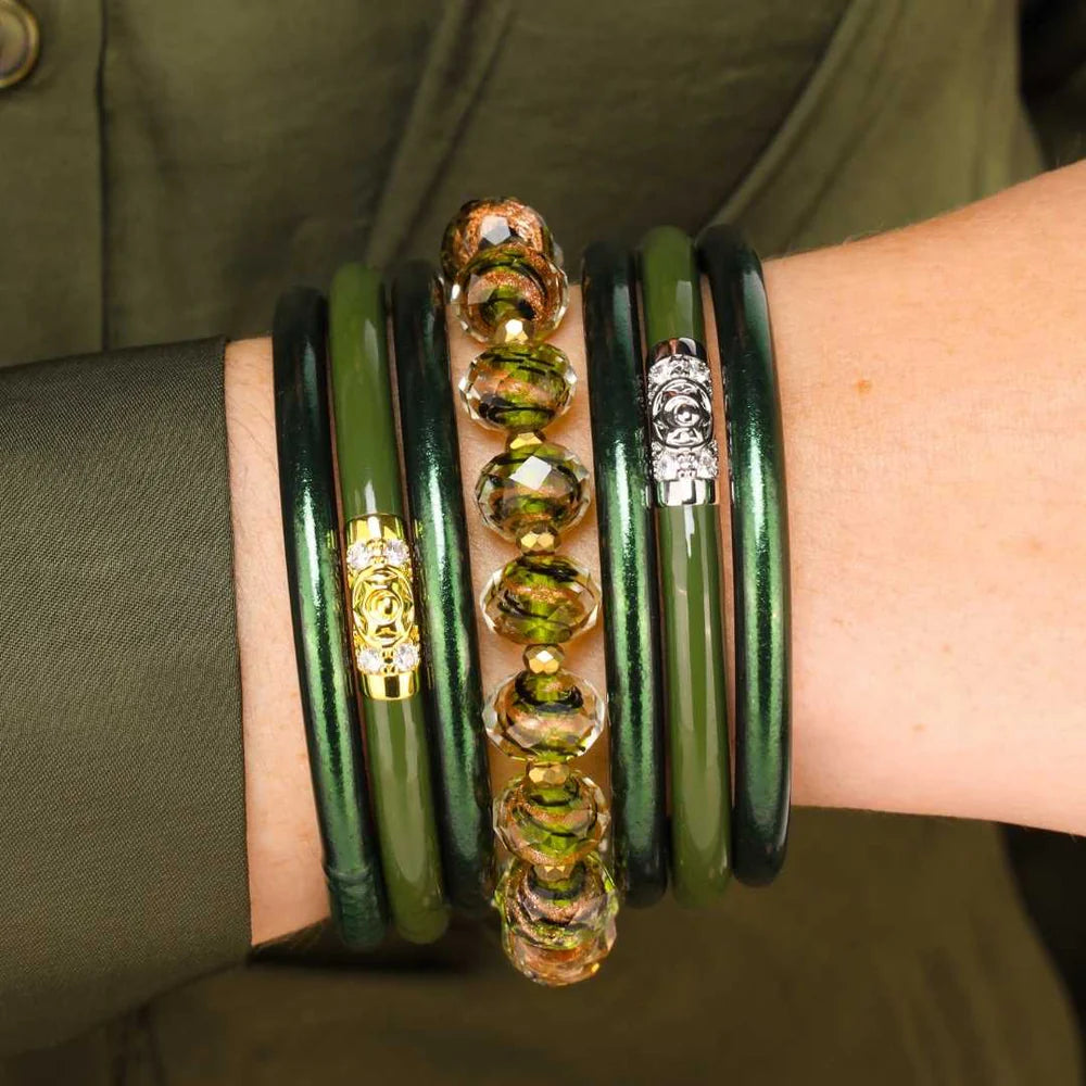 BuDha Girl Glass Bead Pond Bracelet