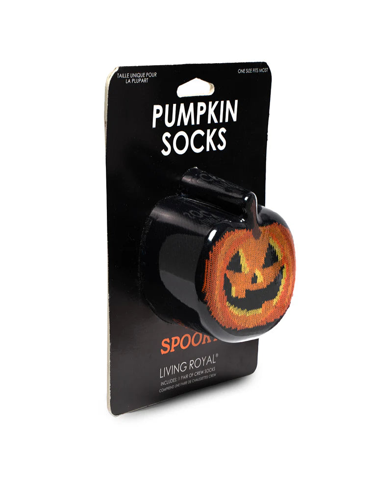 Living Royal Pumpkin Socks