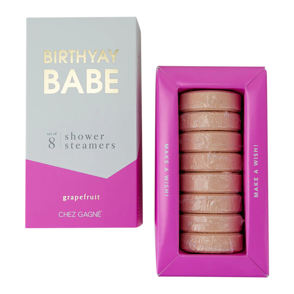 BIRTHDAY BABE Shower Steamer Set Grapefruit