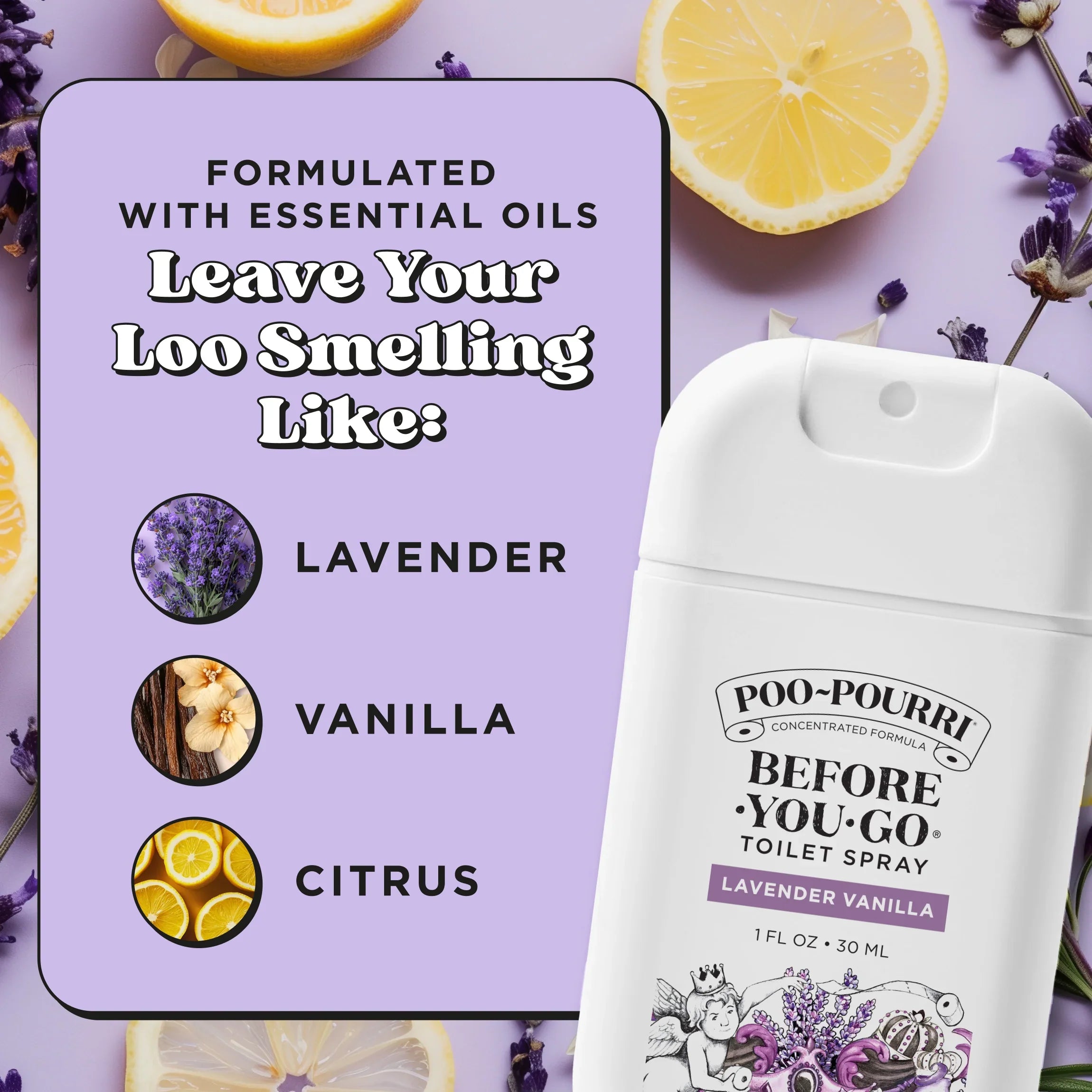 Lavender Vanilla Poo~Pourri Toilet Spray