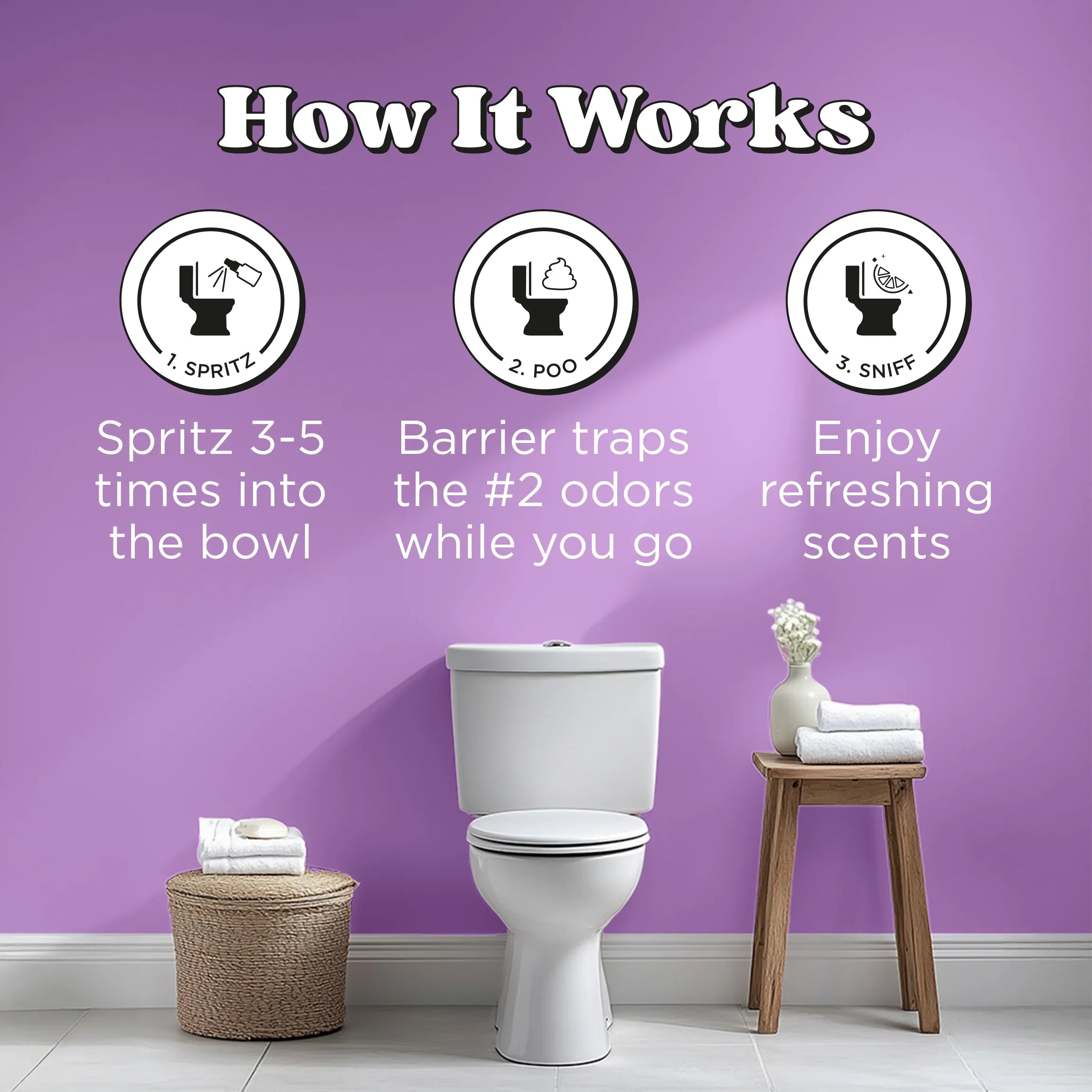 Lavender Vanilla Poo~Pourri Toilet Spray