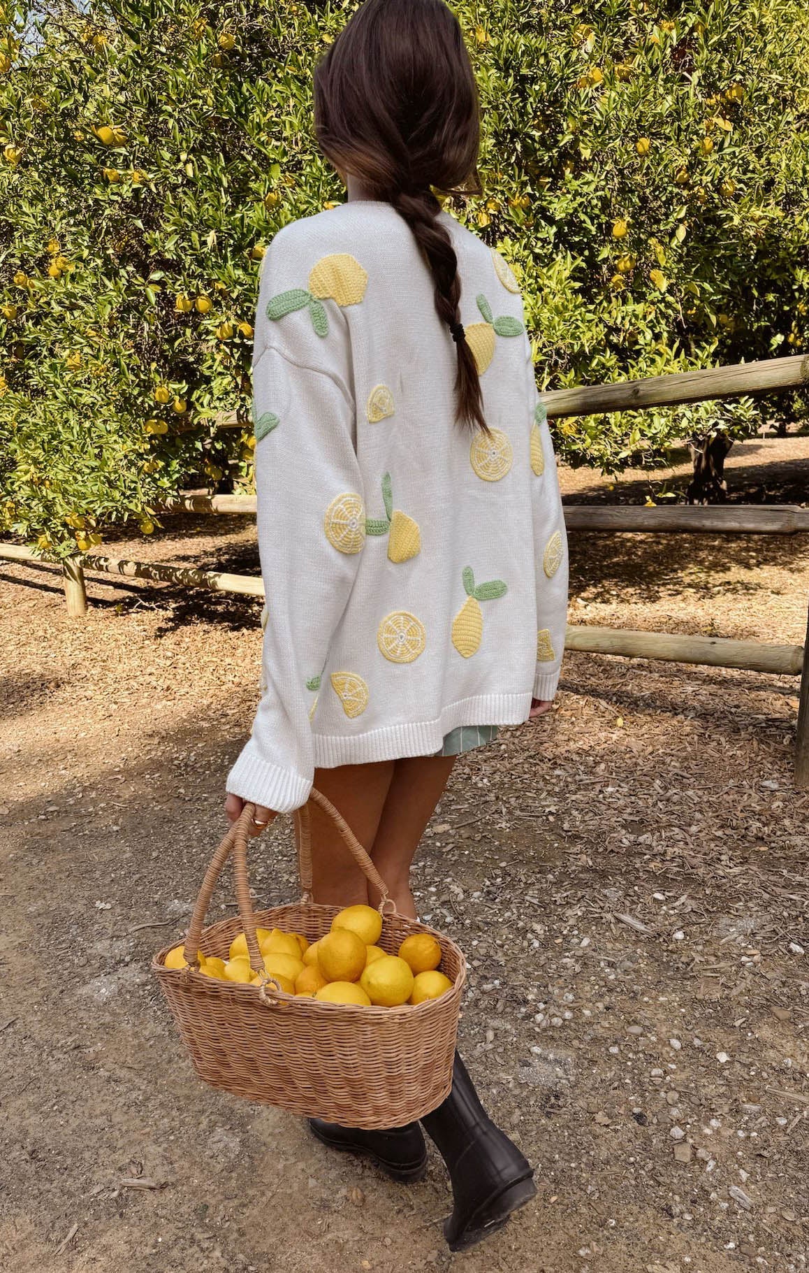 Show Me Your Mumu Go To Sweater Lemon Sorbet Knit