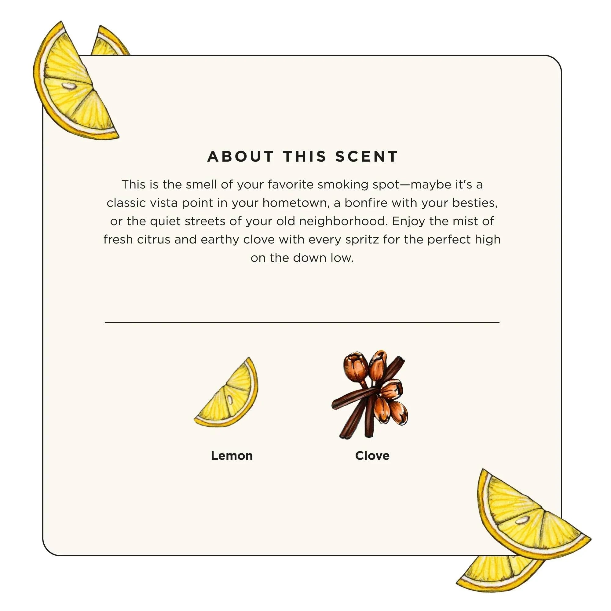 Lemon + Clove Pot~Pourri High Hopes Air Freshener