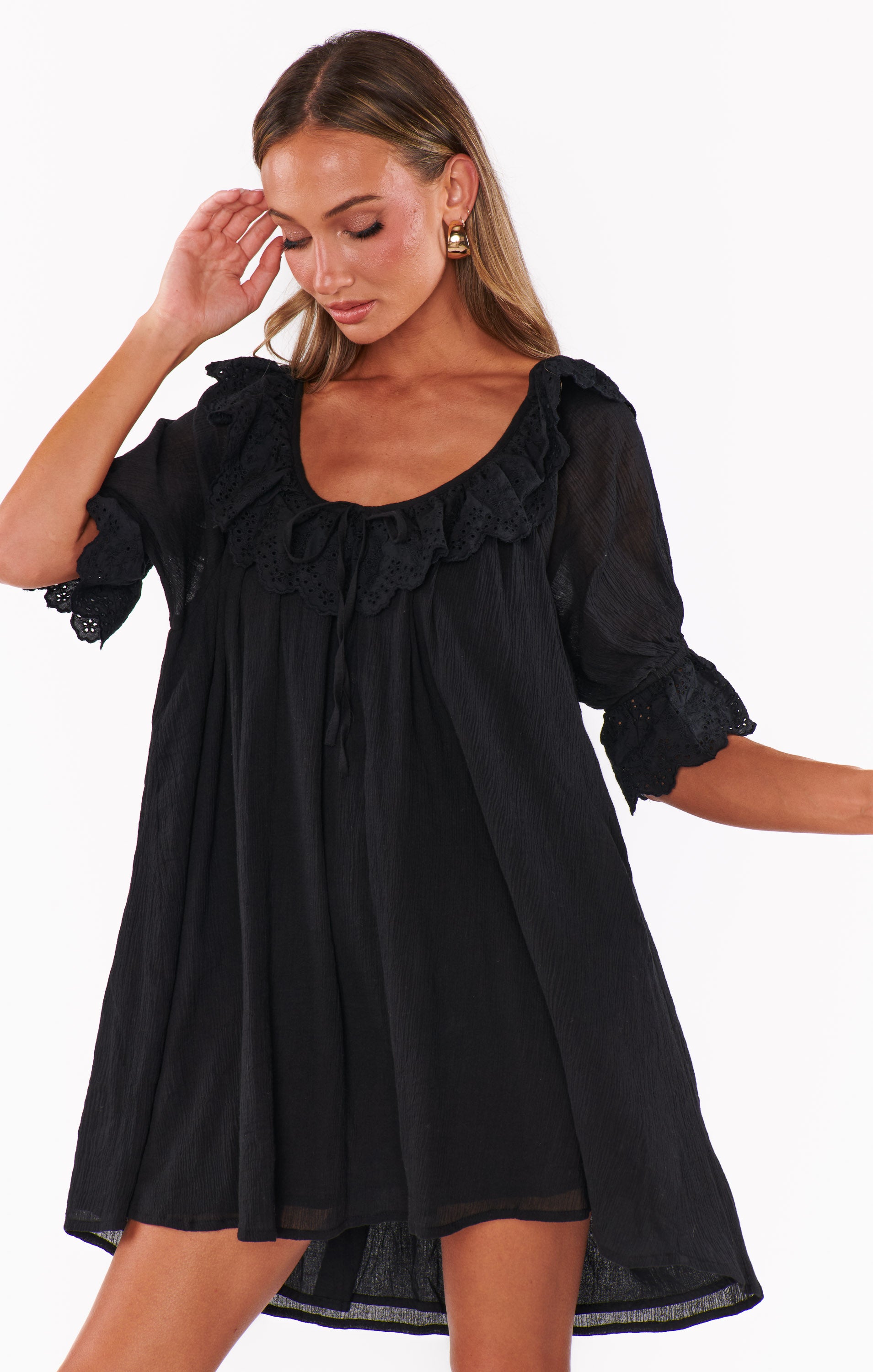 Show Me Your Mumu Toulouse Dress Black Viole