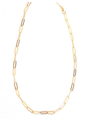 Go Rings 14K Filled Cable Chain Choker