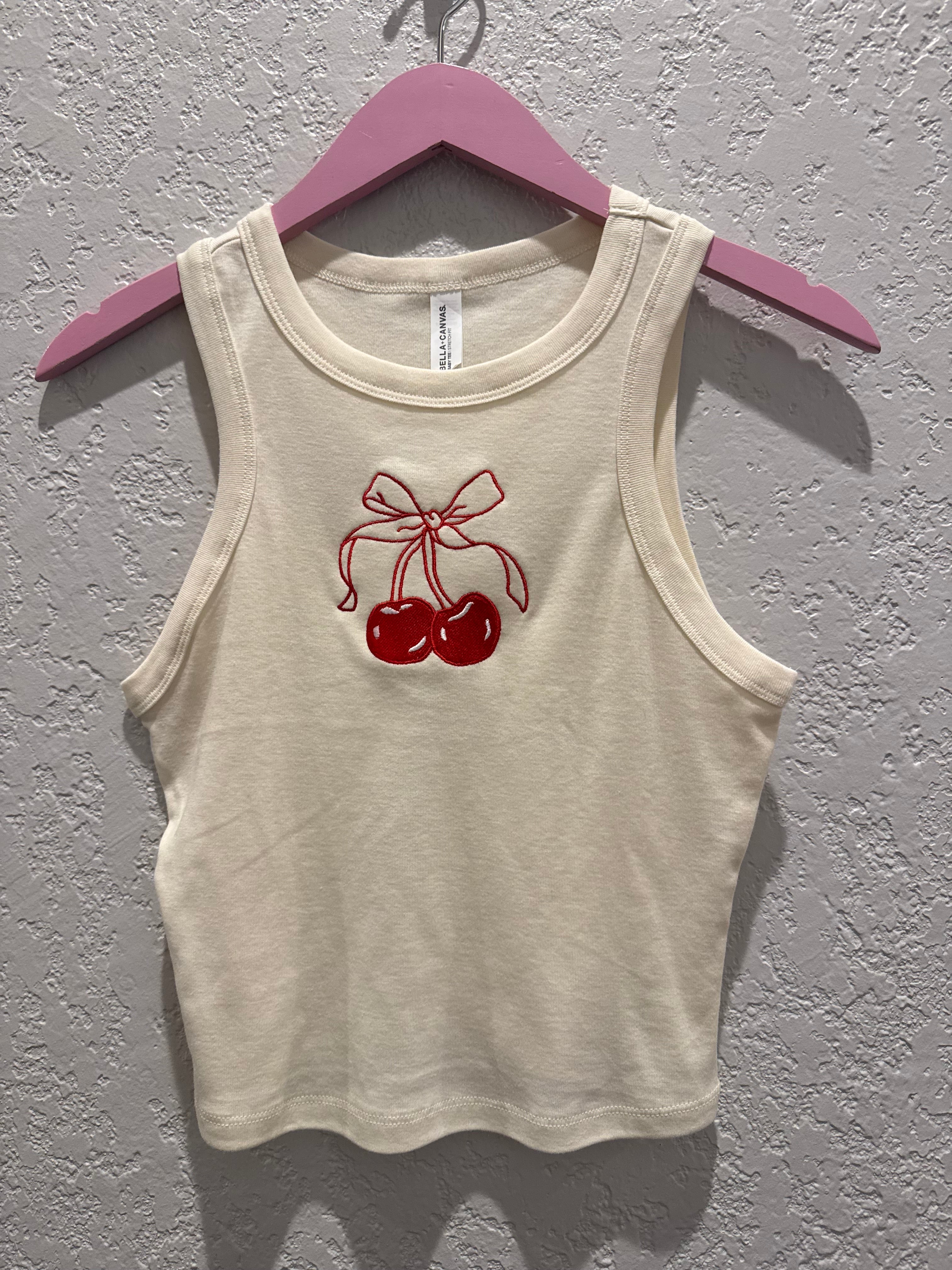 Bow & Cherries Tank