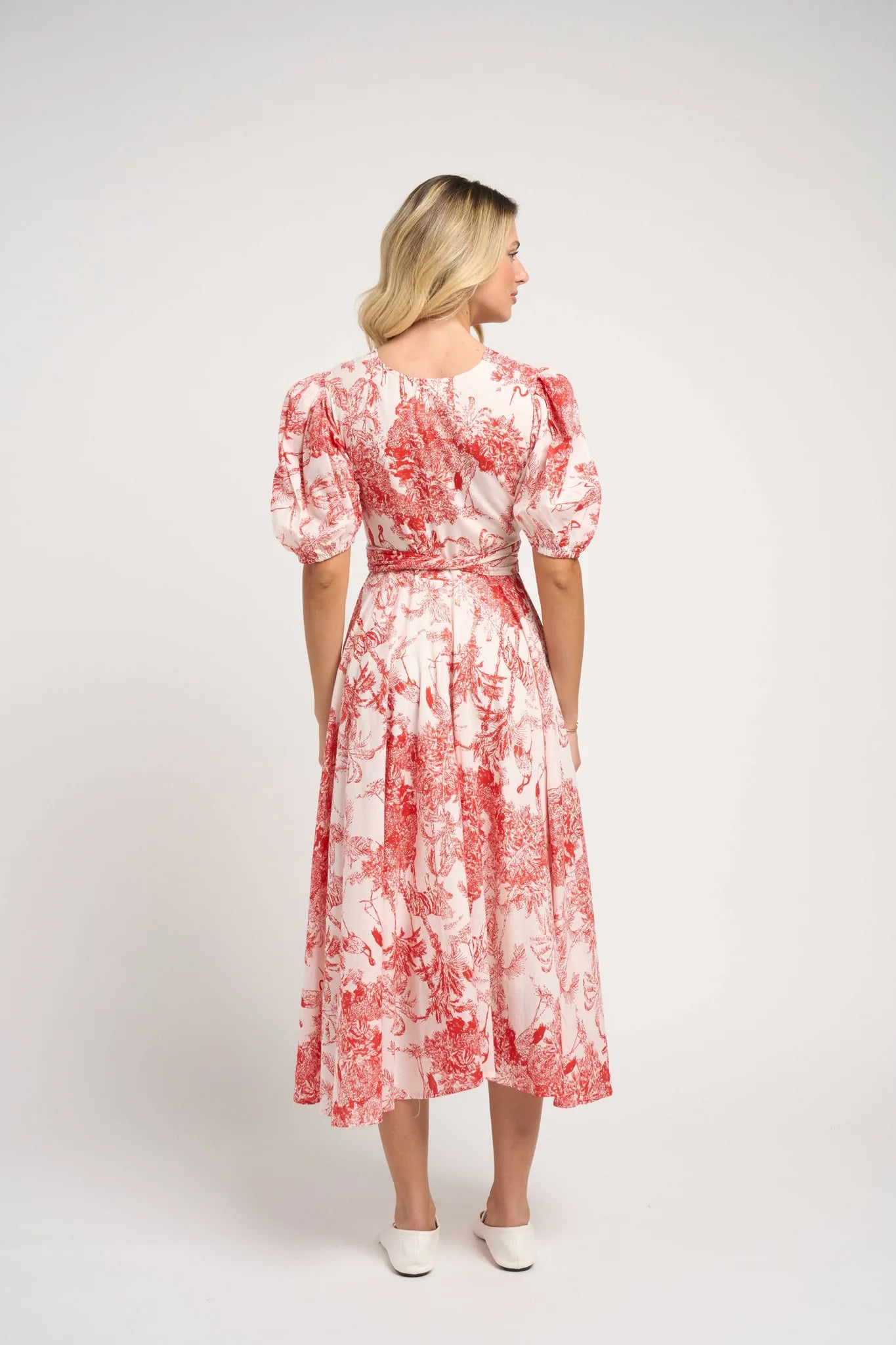 Guadalupe Monica Red Maxi Dress