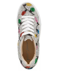 Betsey Johnson Sidny Platform Sneakers Multi Lights