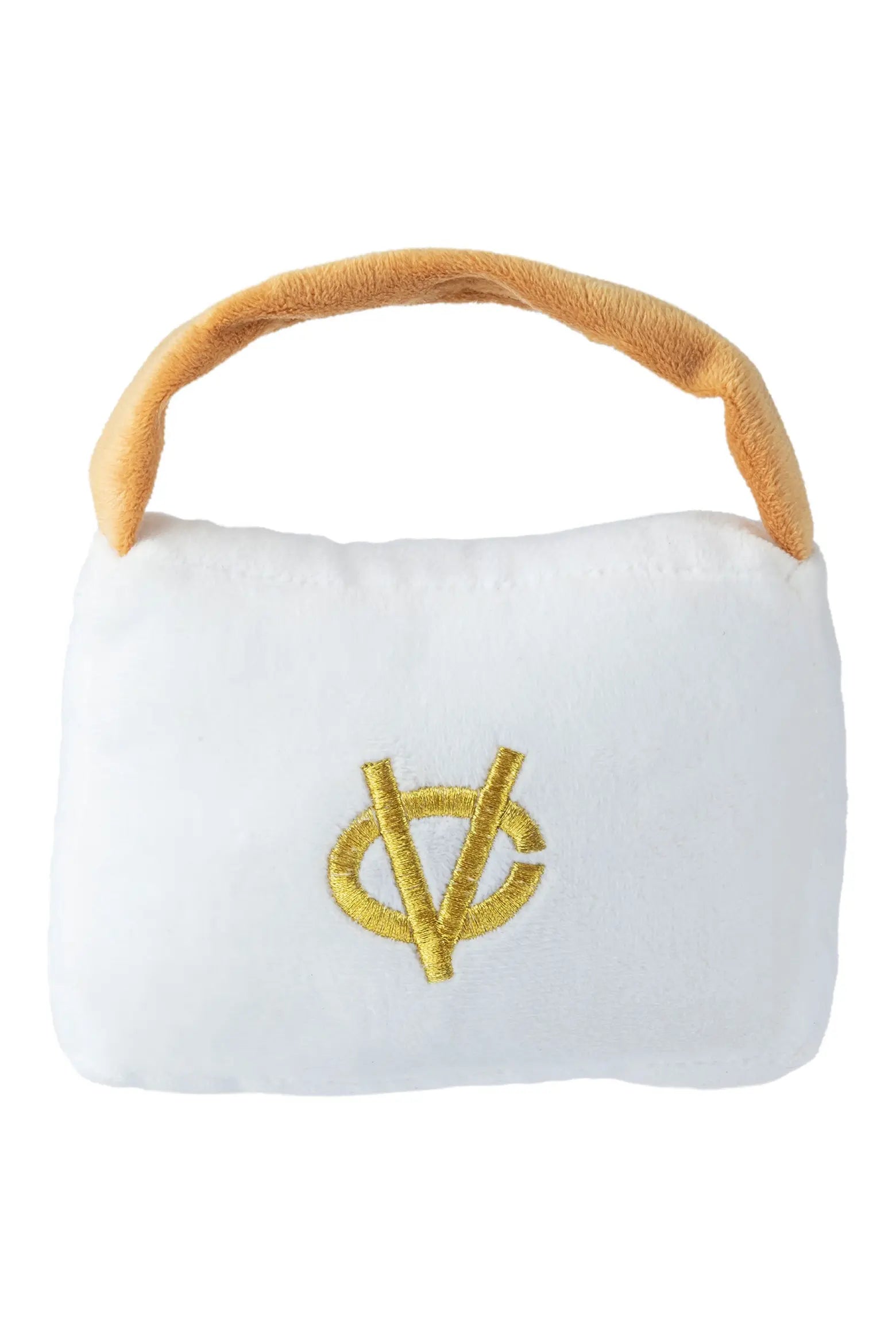 Chewy Vuiton Handbag Plush Dog Toy