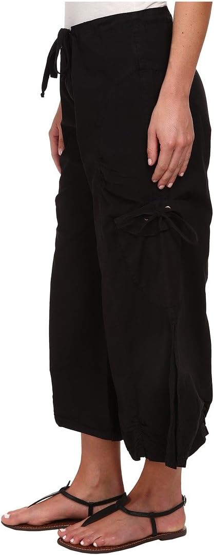 XCVI Cargo Gaucho Pant Black