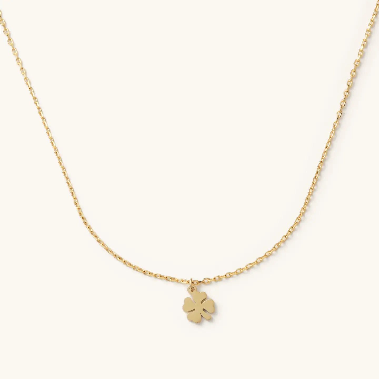 Nikki Smith Golden Clover Necklace Waterproof