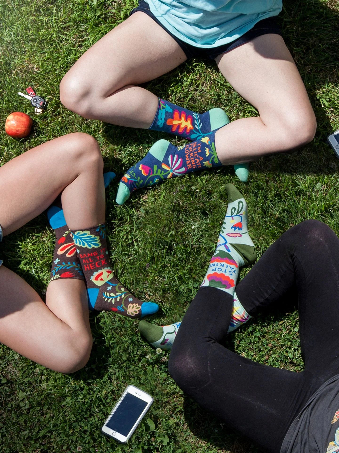 I'm A Delicate F*%!ng Flower Crew Socks
