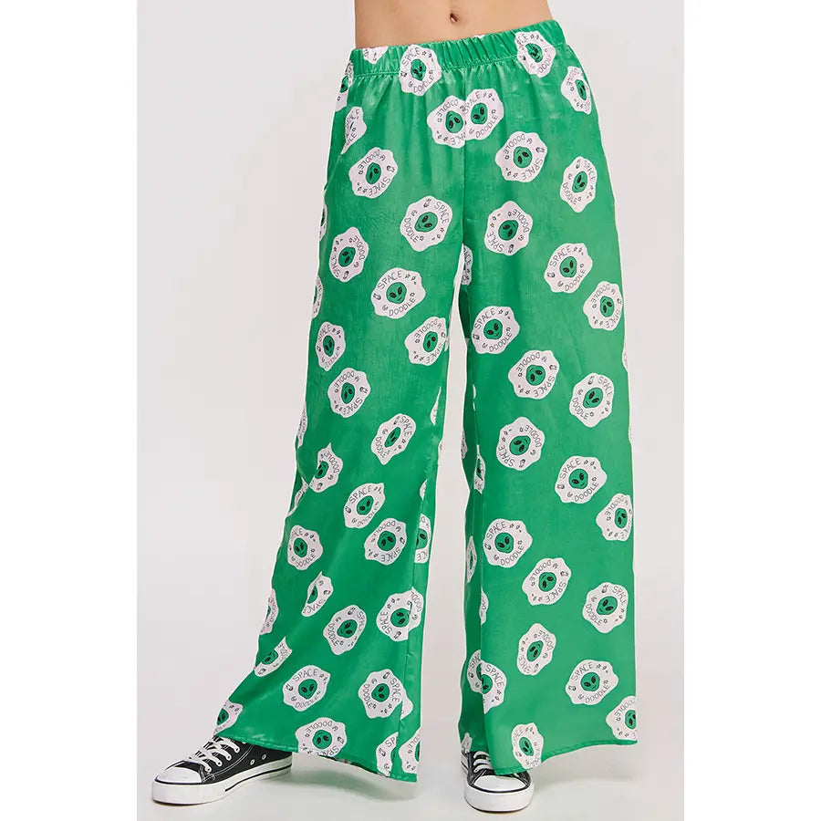 Jade by Jane Mid Rise Alien Straight Leg Pants