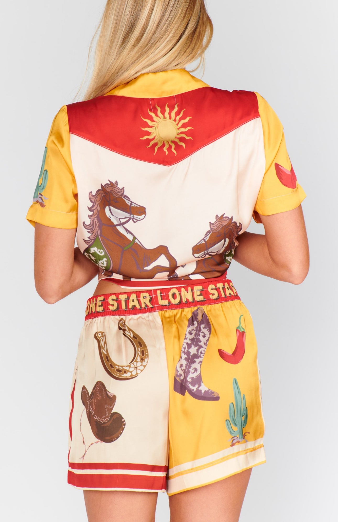 Show Me Your Mumu Home & Away PJ Set Lone Star Silky*JULY PRE-ORDER*