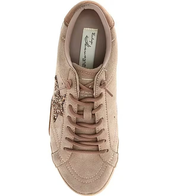 Vintage Havana Legend Suede Glitter Star Sneakers