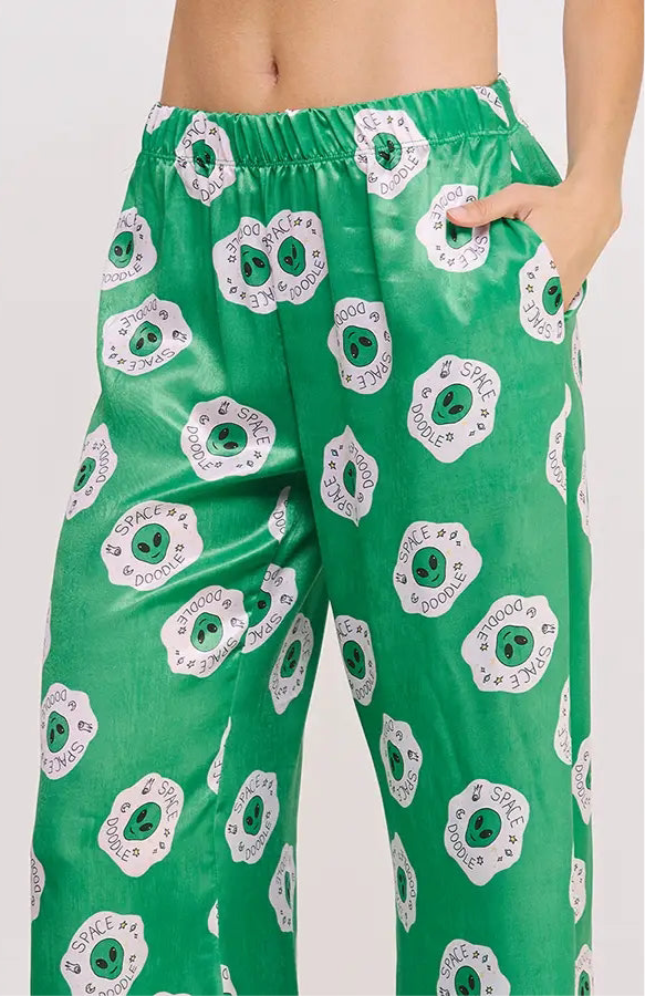 Jade by Jane Mid Rise Alien Straight Leg Pants