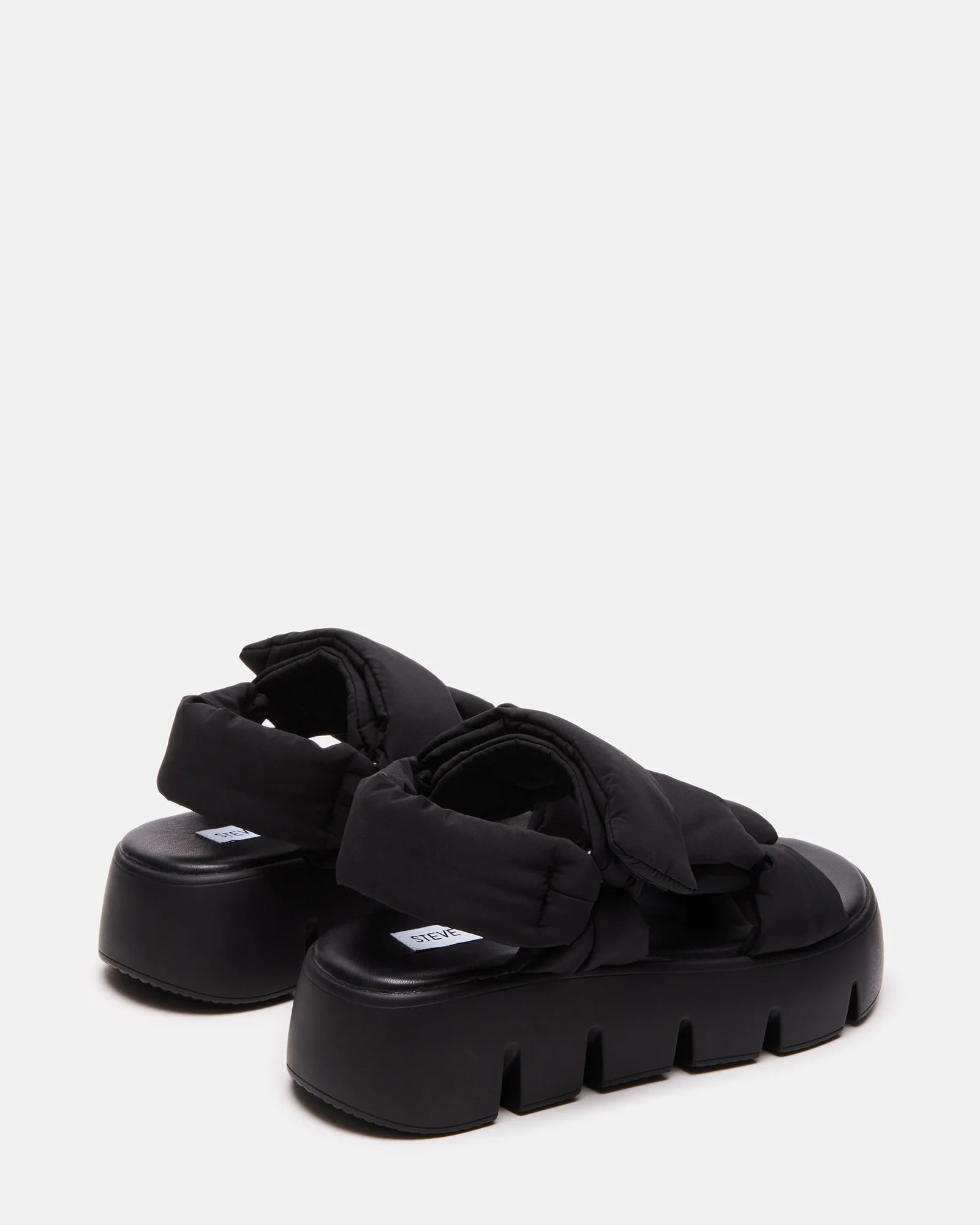 Steve Madden Xandra Black Sandals