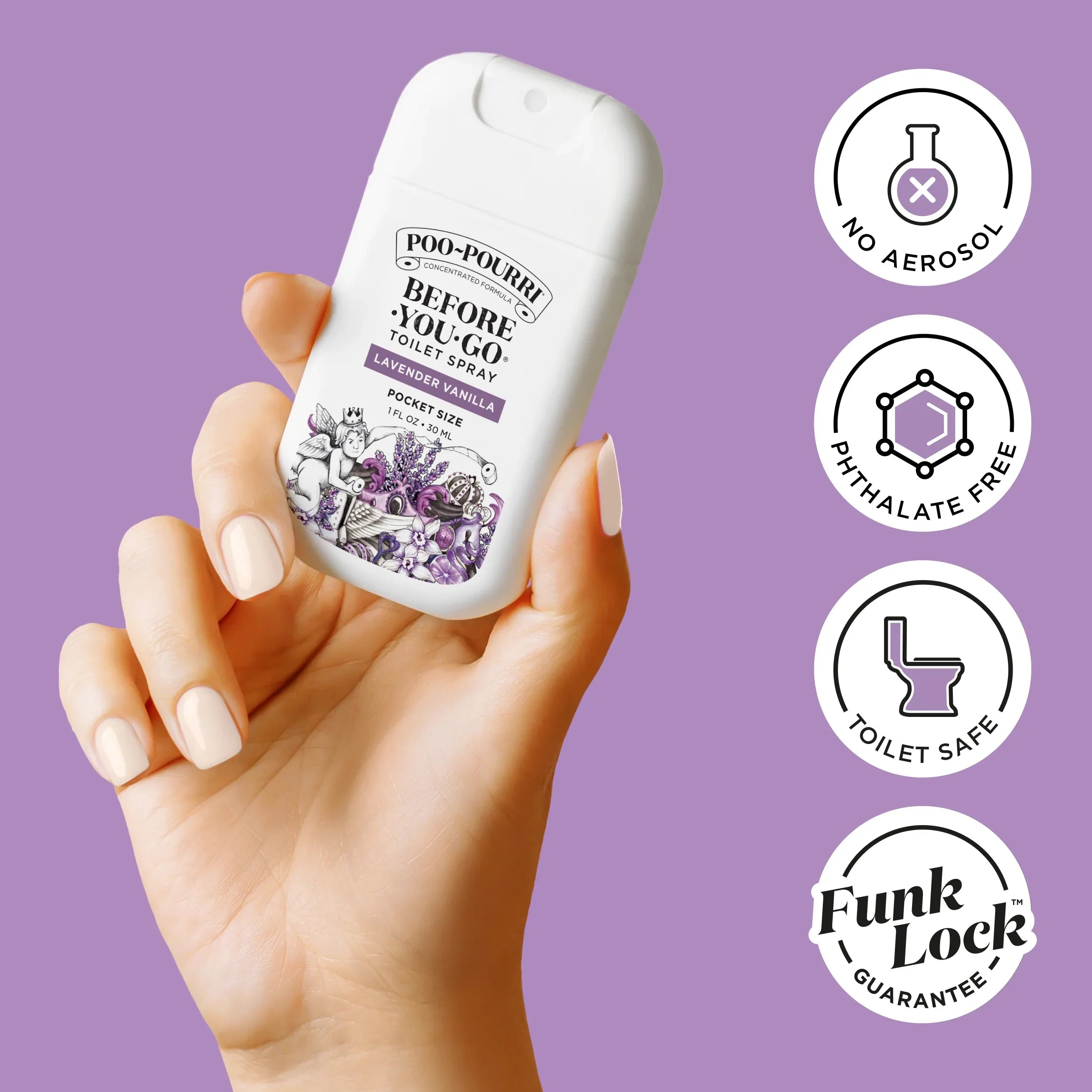 Lavender Vanilla Poo~Pourri Toilet Spray