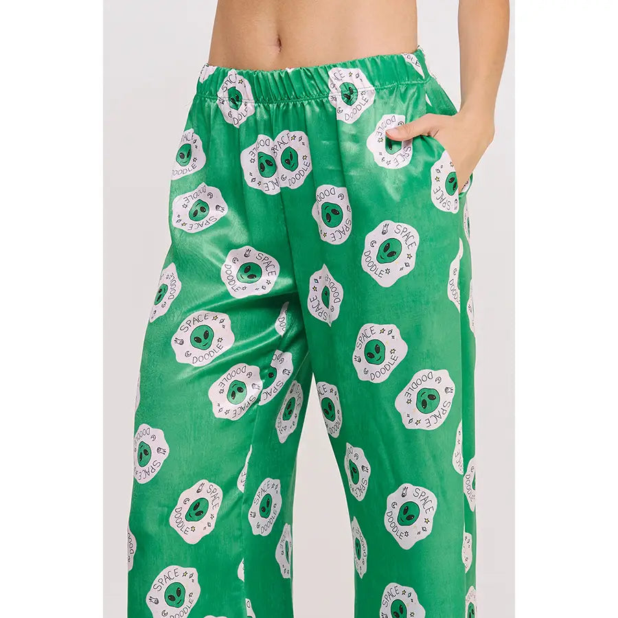 Jade by Jane Mid Rise Alien Straight Leg Pants