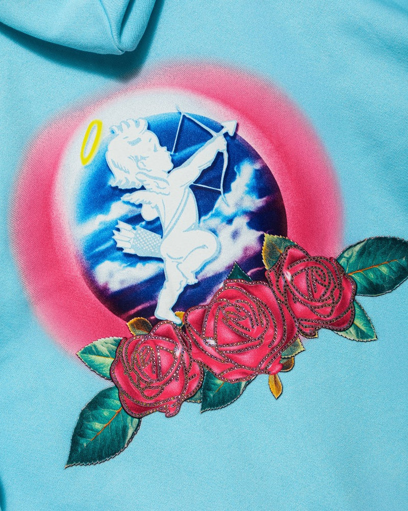 Boys Lie Lovestruck Harley Zip-Up Hoodie Bright Blue