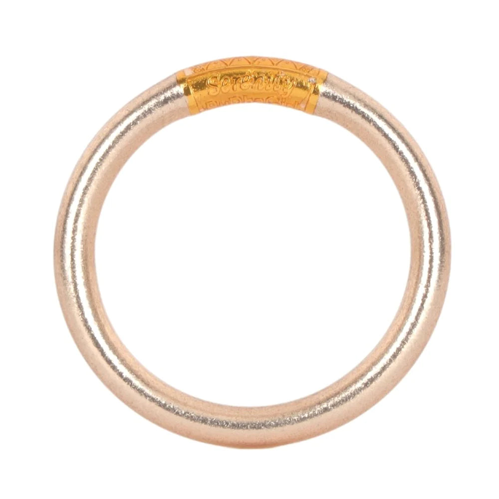 BuDhaGirl Tzubbie All Weather Bangle Champagne