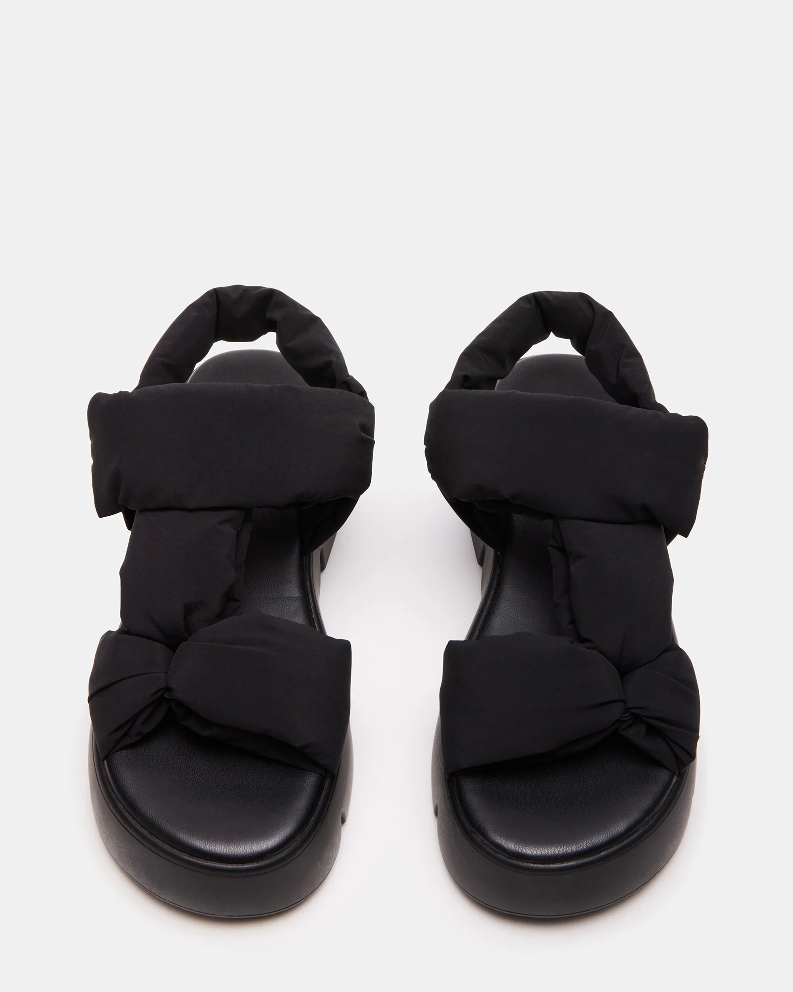 Steve Madden Xandra Black Sandals