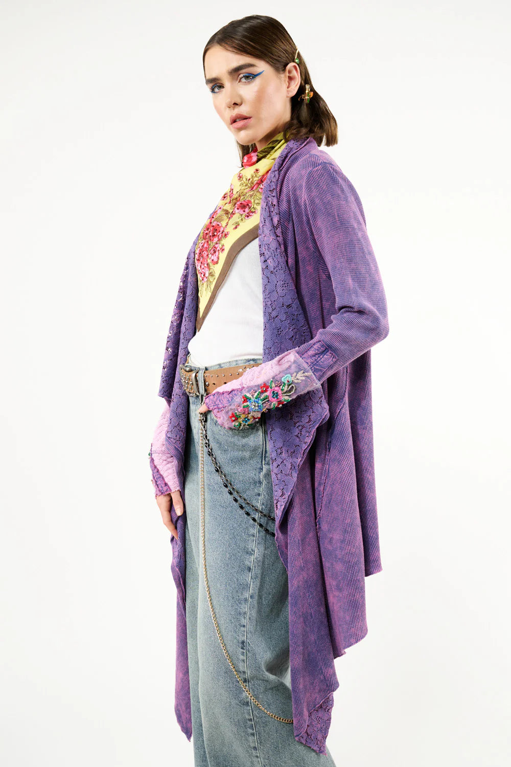 Aratta Traveling Set Shawl Purple