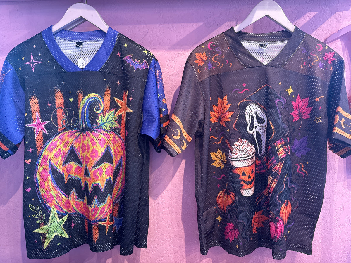 Ghost Face Pumpkin Spice Jersey