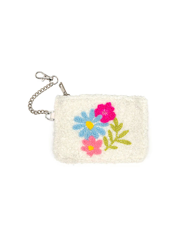 Living Royal Flower Bloom Keychain Pouch