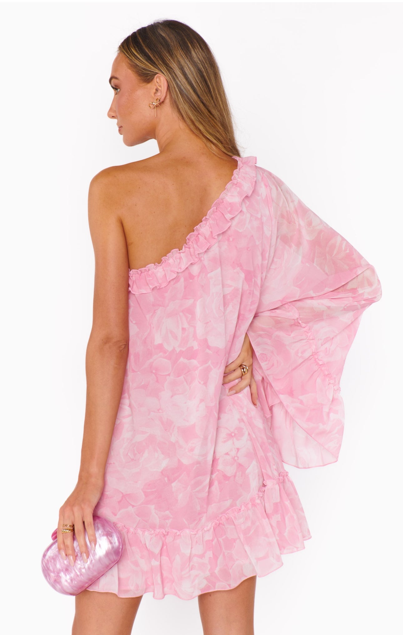 Show Me Your Mumu Wonder Mini Dress Sweet Pink