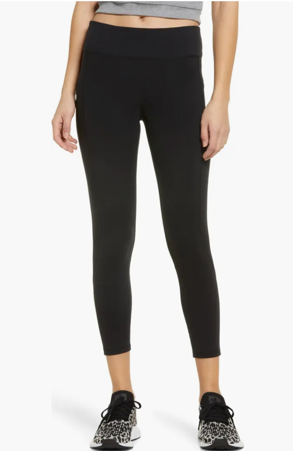 HUE Pep Talking Skimmer Pocket Performance Leggings