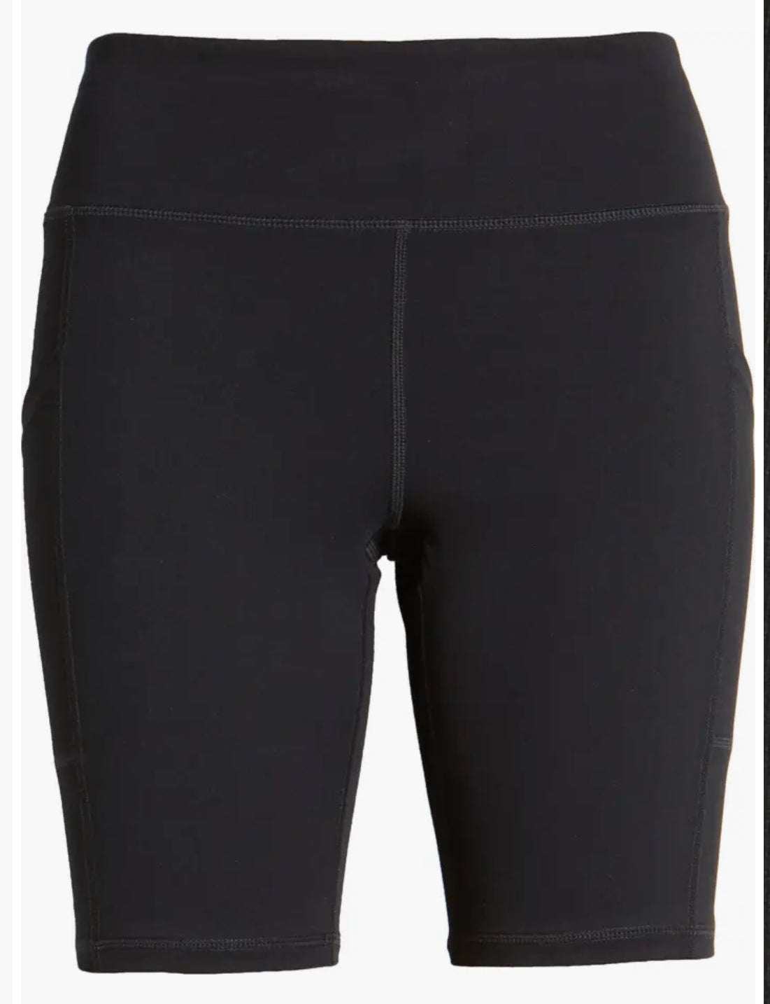 HUE Pep Talk Mid-Rise Bike Shorts