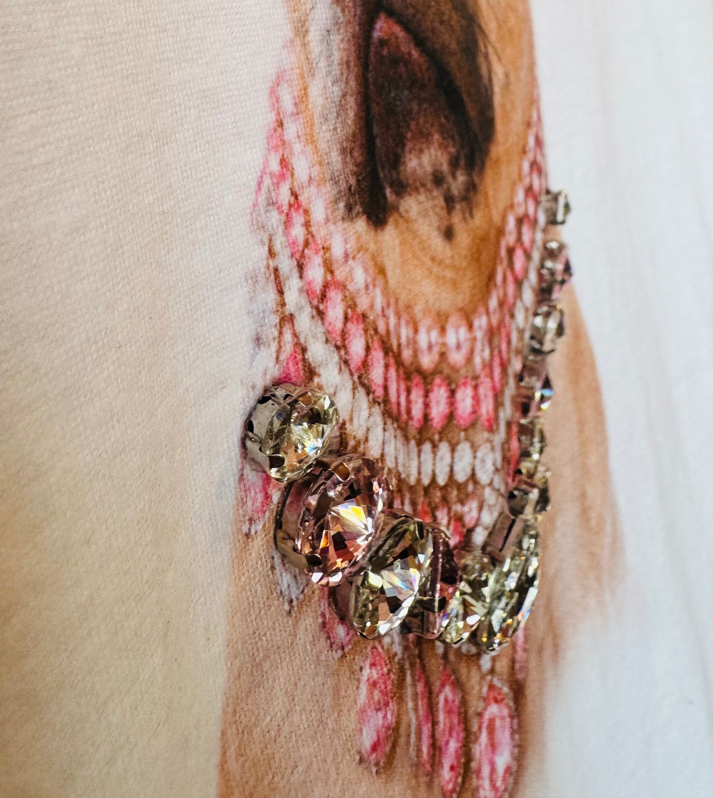 Jeweled Collar LOLA Crewneck
