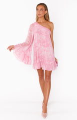 Show Me Your Mumu Wonder Mini Dress Sweet Pink