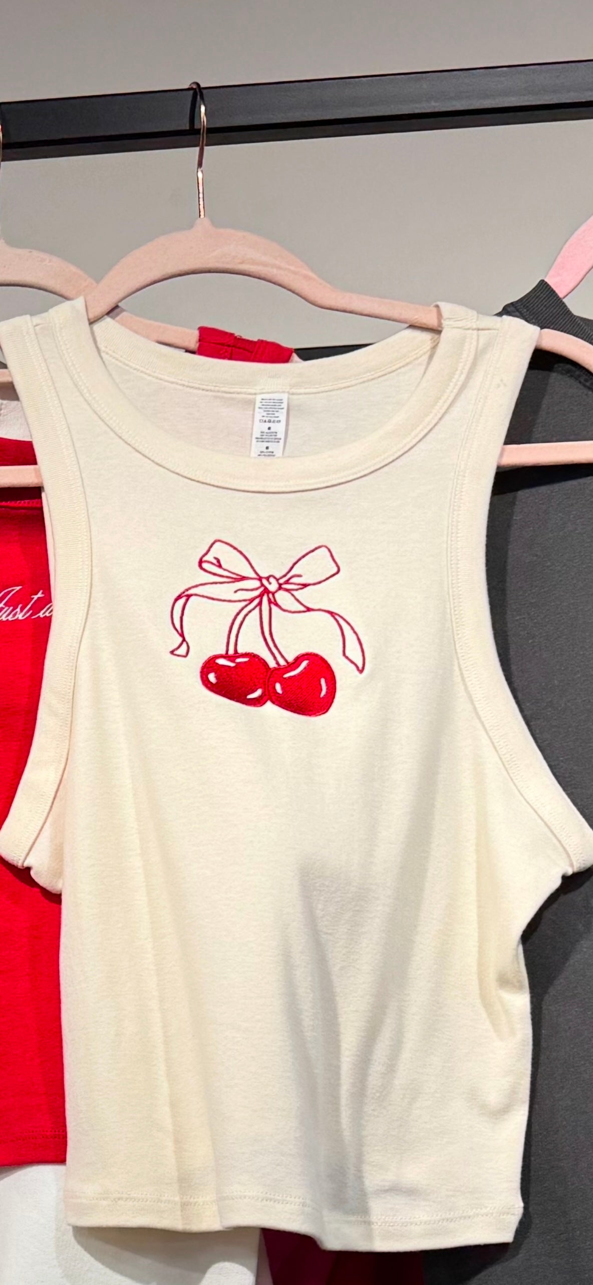 Bow & Cherries Tank