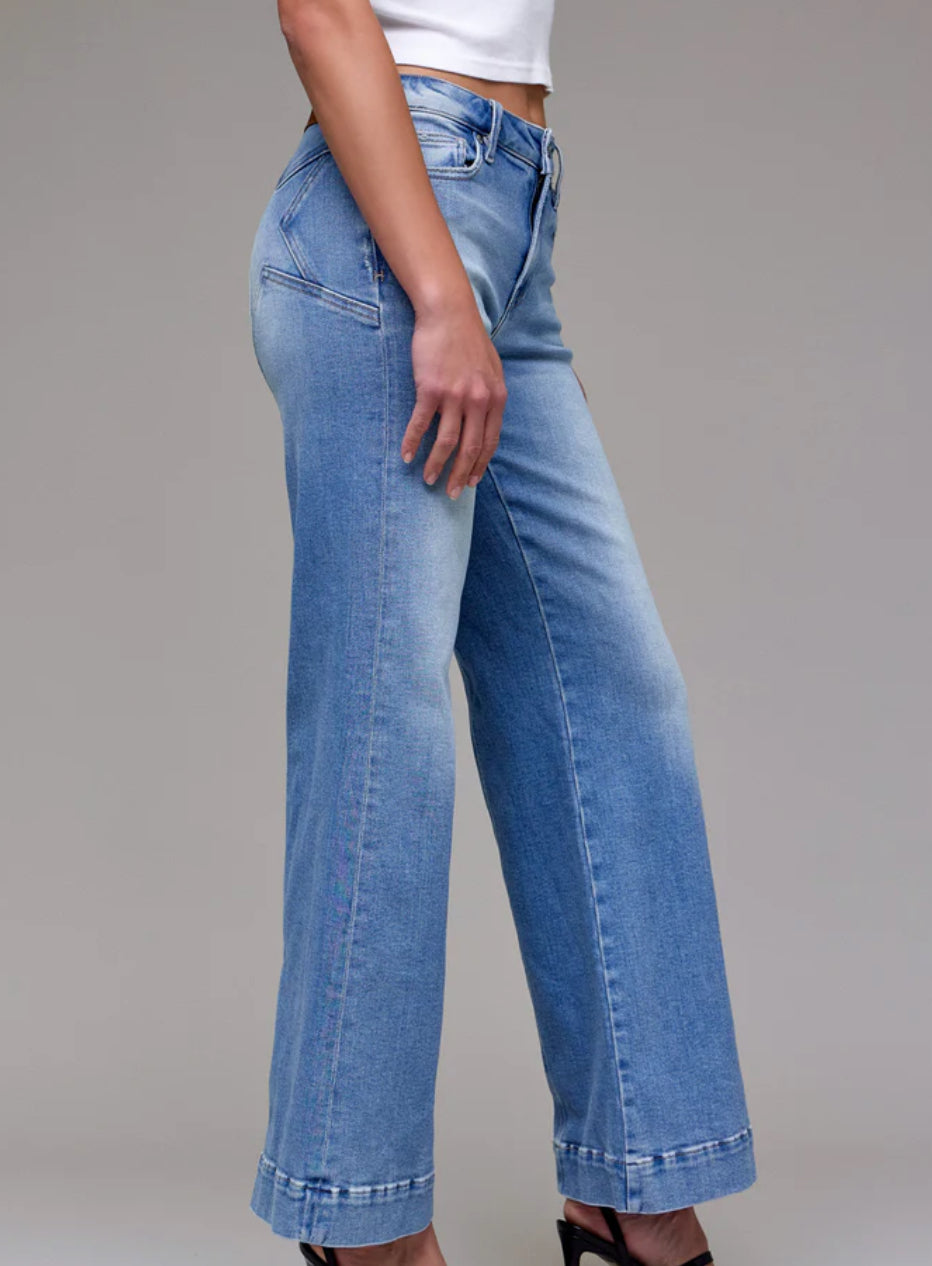 Hidden Denim Happi Star Mid-Rise Comfort Jean